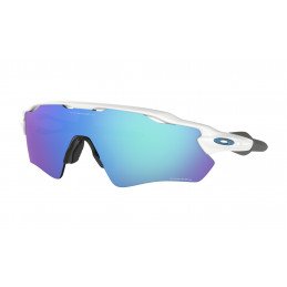 Lunettes Oakley Radar® EV Path® Team Colors Polished White Prizm Sapphire OO9208-7338